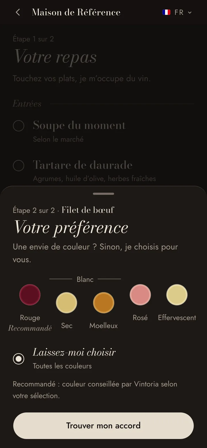 Le parcours convive : le choix de l’envie.